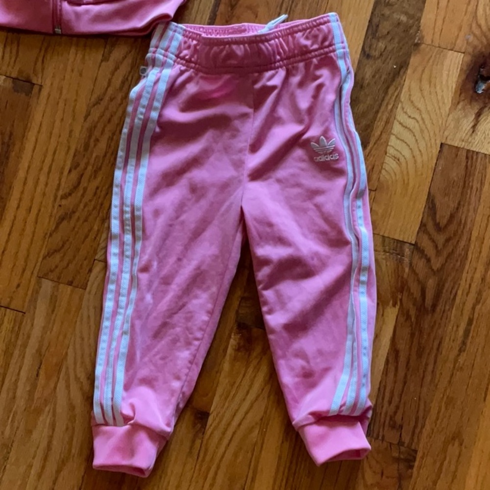 Adidas Kids Pink Matching Set - Picture 2 of 6